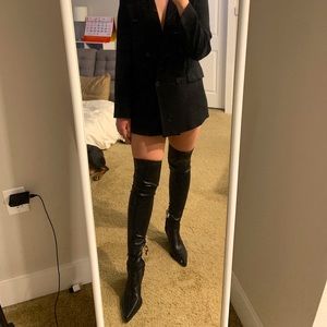 zara long boots